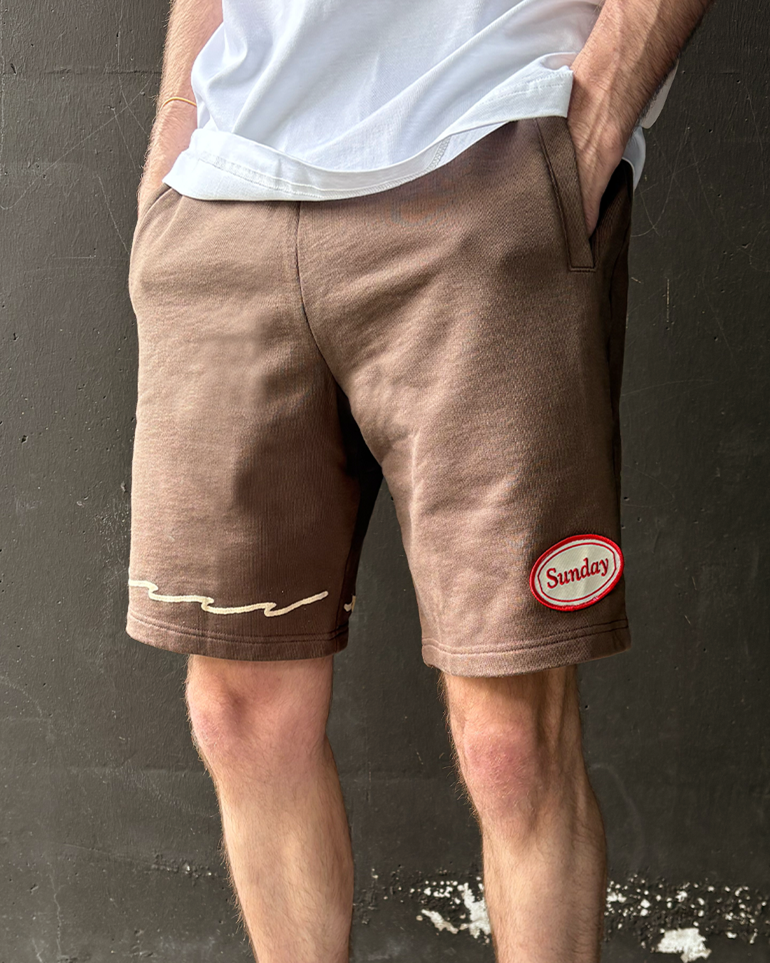 Brown Wave Short