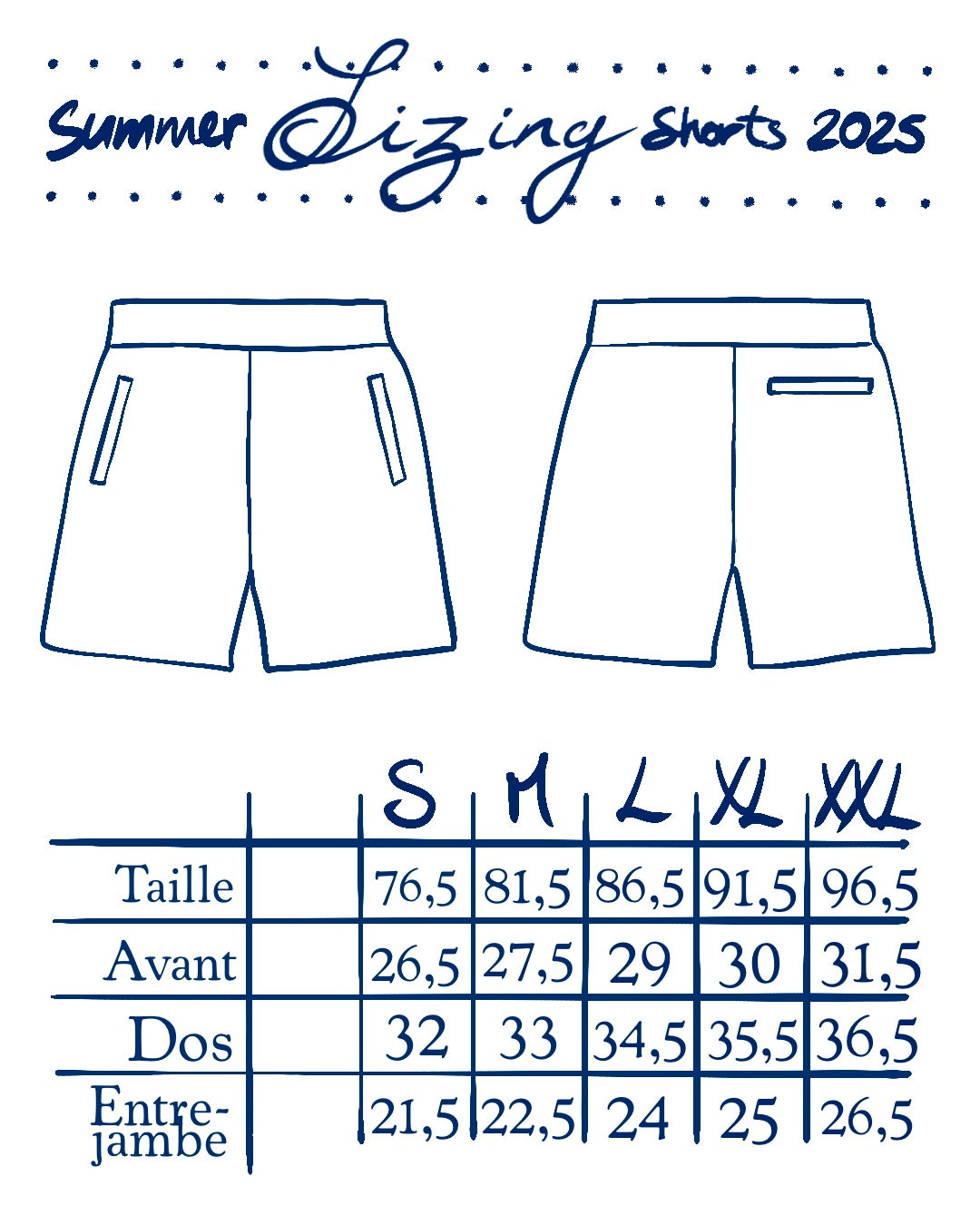 Beige Patchwork Short