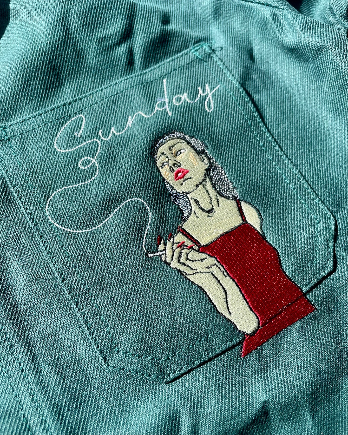 [Tailles S-M-L-XL] Veste à Bouton Vert Sapin