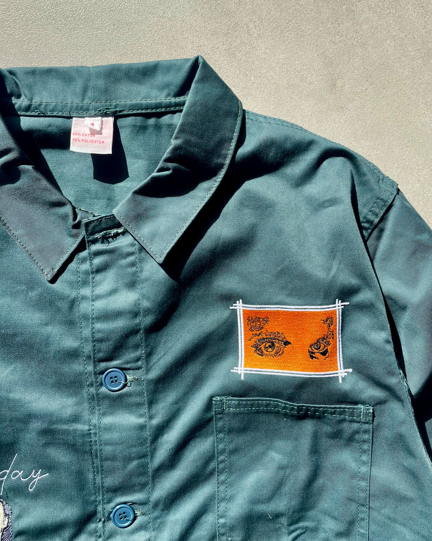 [Tailles S-M-L-XL] Veste à Bouton Vert Sapin