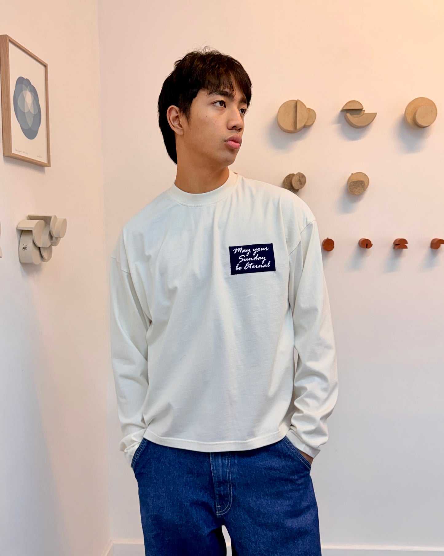 STAR LONGSLEEVE NATURAL