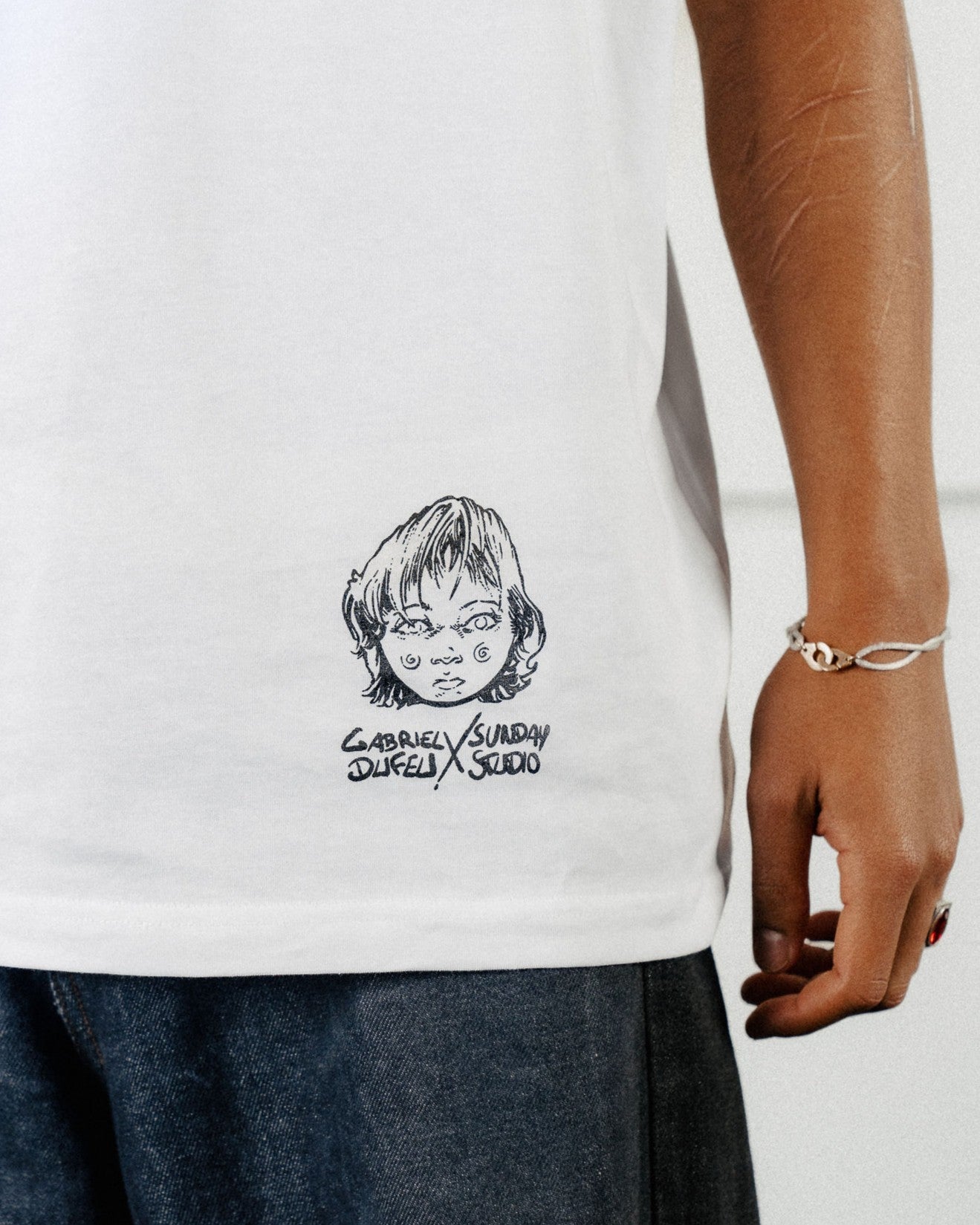 TEE GABRIEL DUFEU [BLANC]