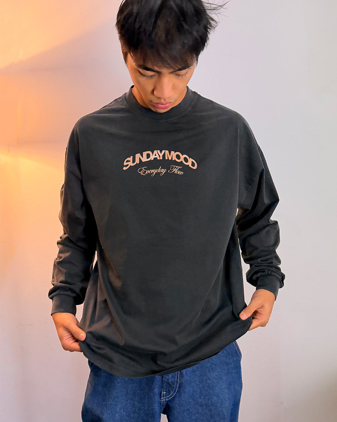 MASCOTTE LONGSLEEVE VINTAGE BLACK