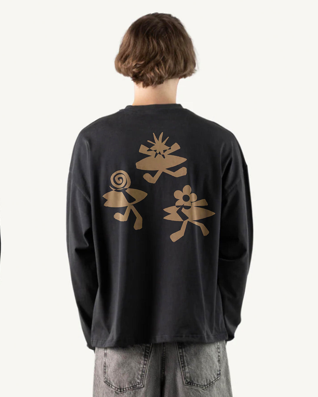 MASCOTTE LONGSLEEVE VINTAGE BLACK