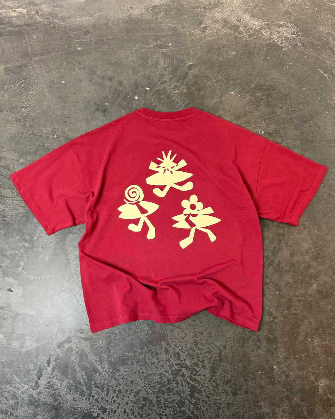 MASCOTTE TEE ROUGE