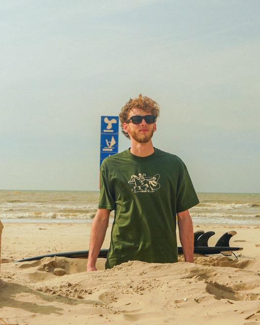 WRANGLER TEE [GREEN]