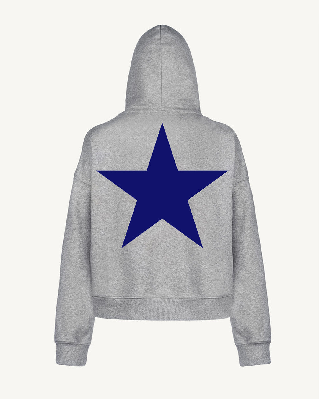 STAR HOODIE GREY